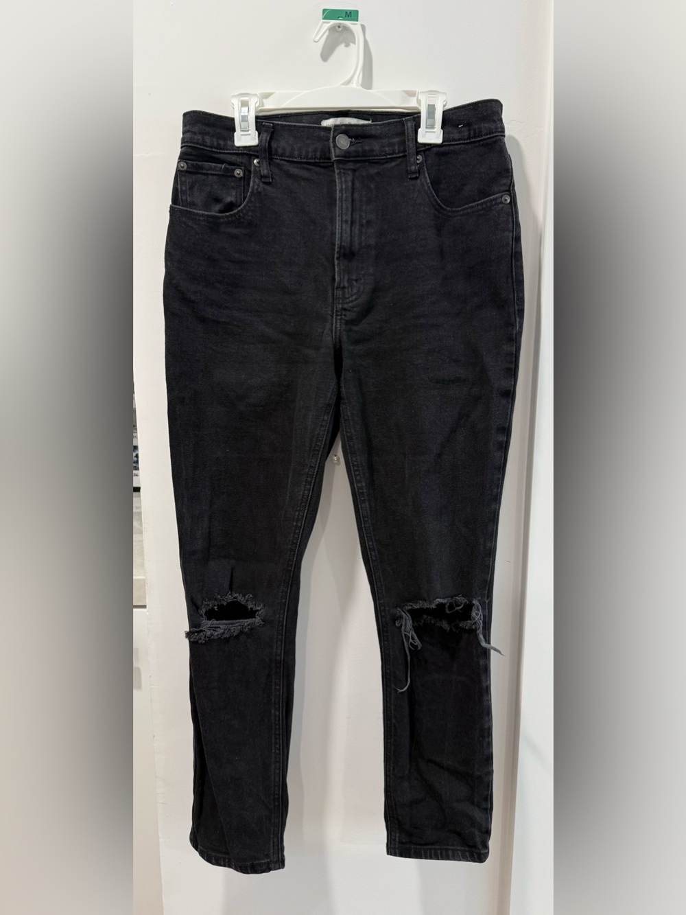 Abercrombie & Fitch Black The Skinny High Rise Jeans